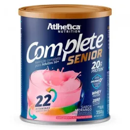 Complete Senior 50+ Sabor Morango 350g - Atlhetica Nutrition