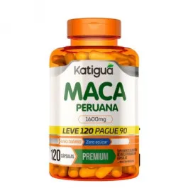 Maca Peruana 1600mg - 120 Cápsulas - Katiguá