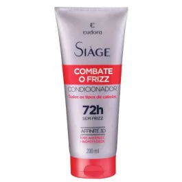 Condicionador Eudora Siàge 4D Combate o Frizz 200ml