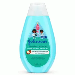 Condicionador Infantil Johnson's Kids Blackinho Poderoso 380ml