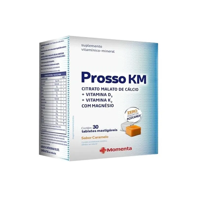 Prosso Km Sabor Caramelo 30 Tabletes