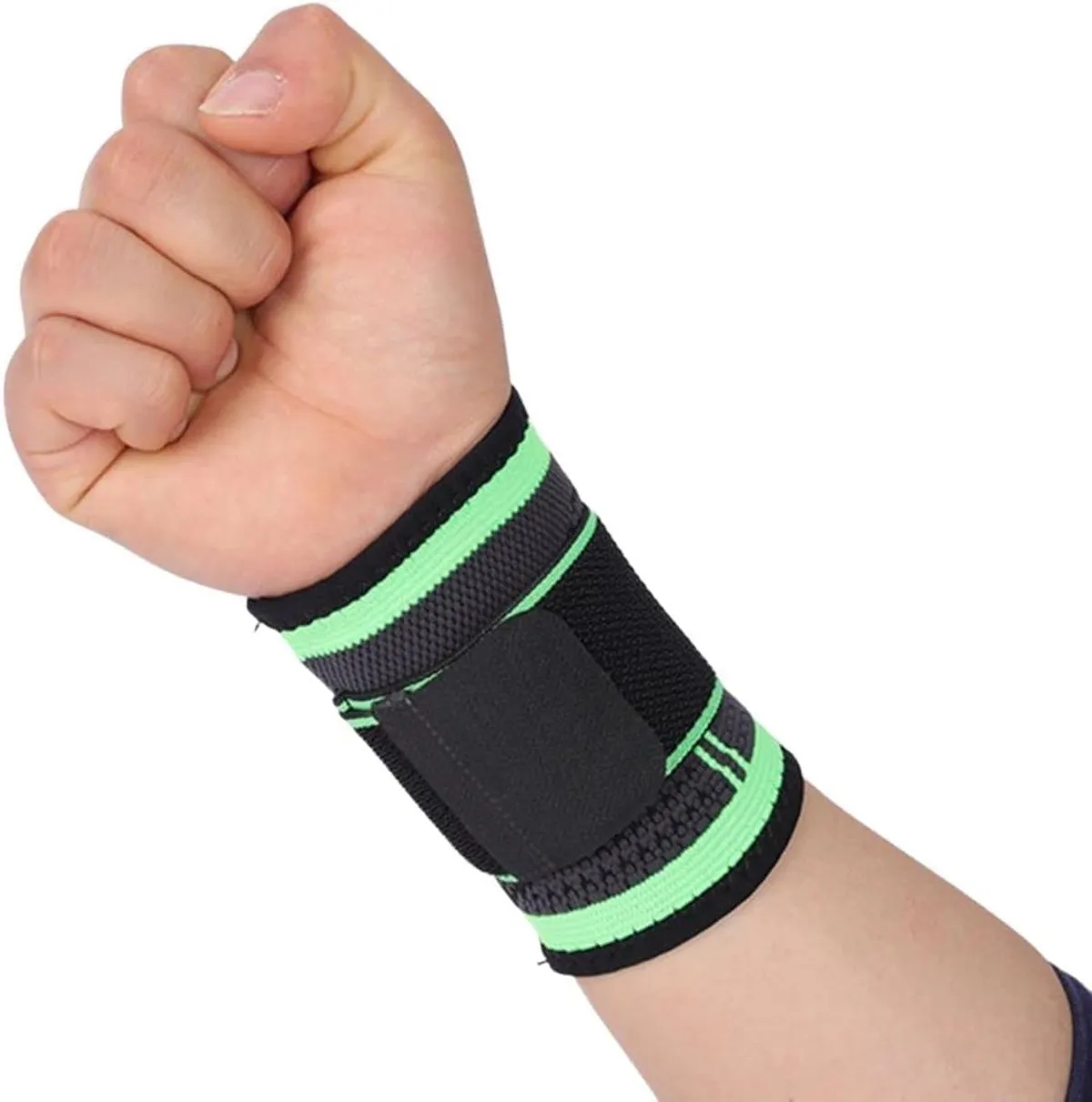 Munhequeira Pulso Aberto Tensor Proteção De Punho