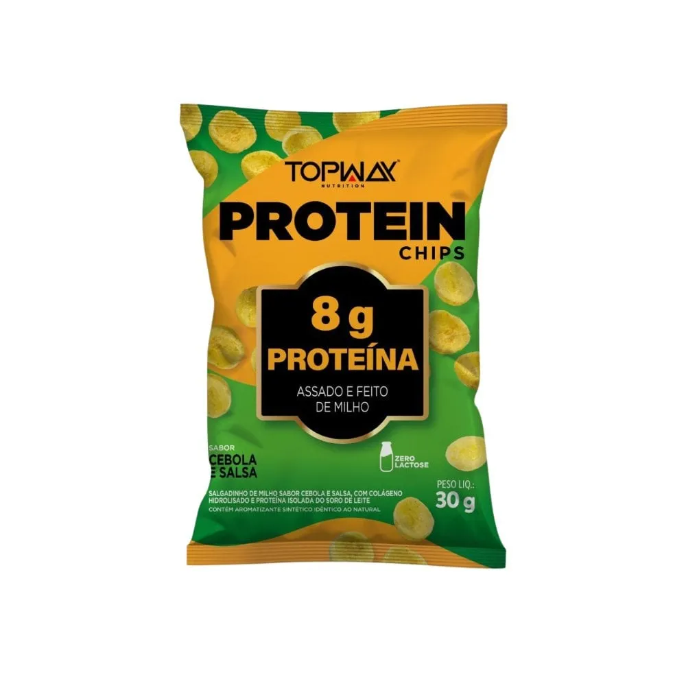 Protein Chips Salgadinho Proteico Cebola e Salsa 30g