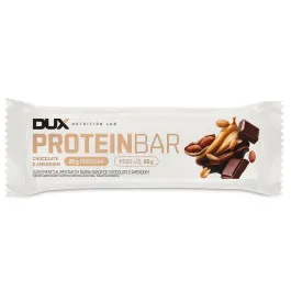 Protein Bar DUX Nutrition Sabor Chocolate e Amendoim 60g
