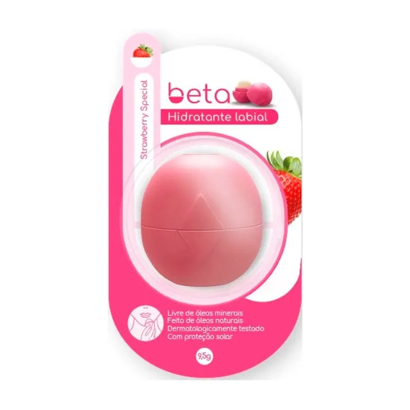 Protetor Labia Beta Morango 9.5g