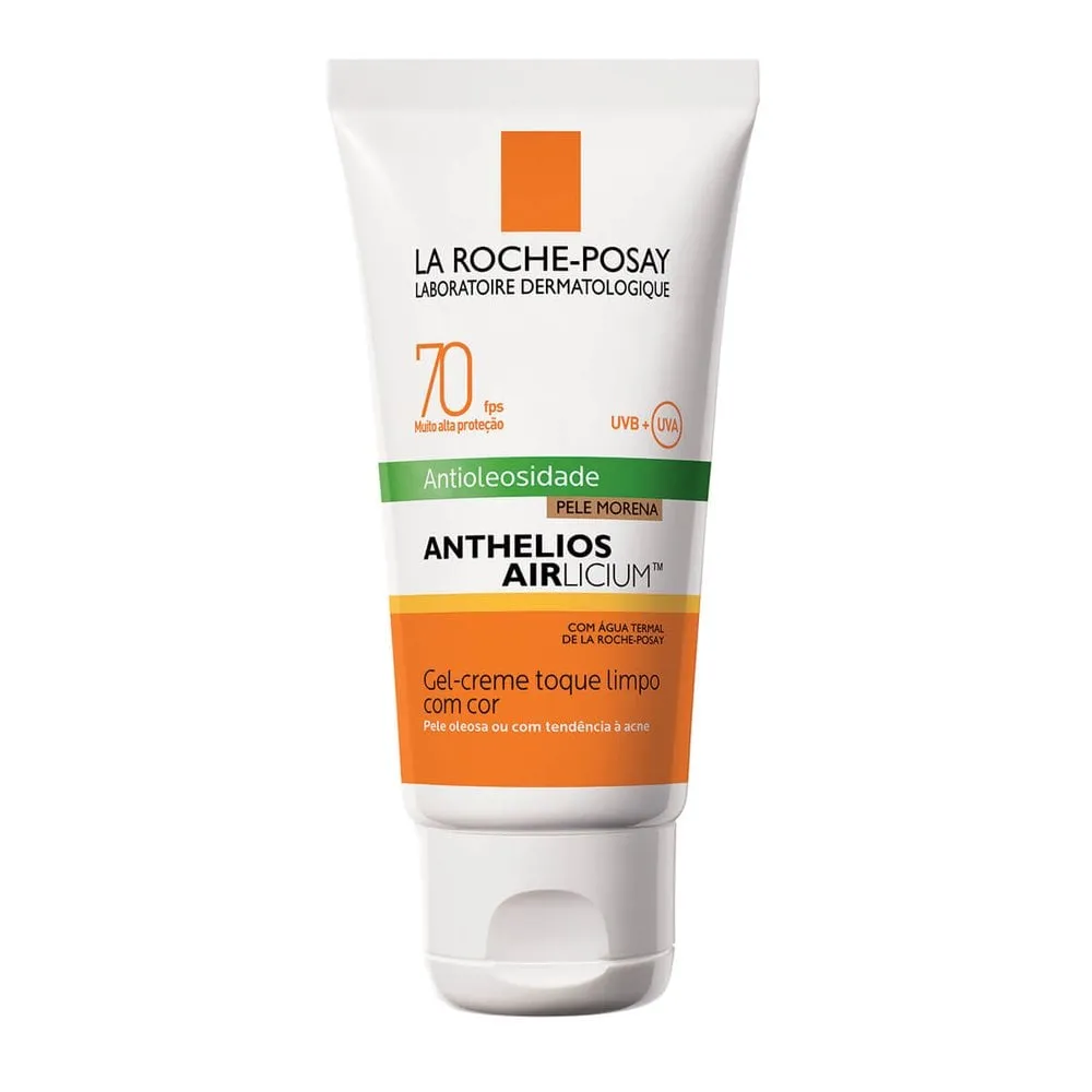 Protetor Solar Anthelios Airlicium La Roche-Posay FPS 70 Pele Morena 50g