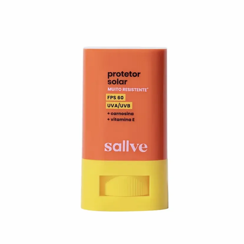 Protetor Solar Bastão FPS 60 Sallve 15g