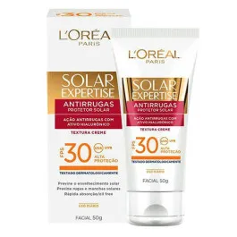 Protetor Solar Facial L'Oréal Paris Expertise Antirrugas FPS30 50g