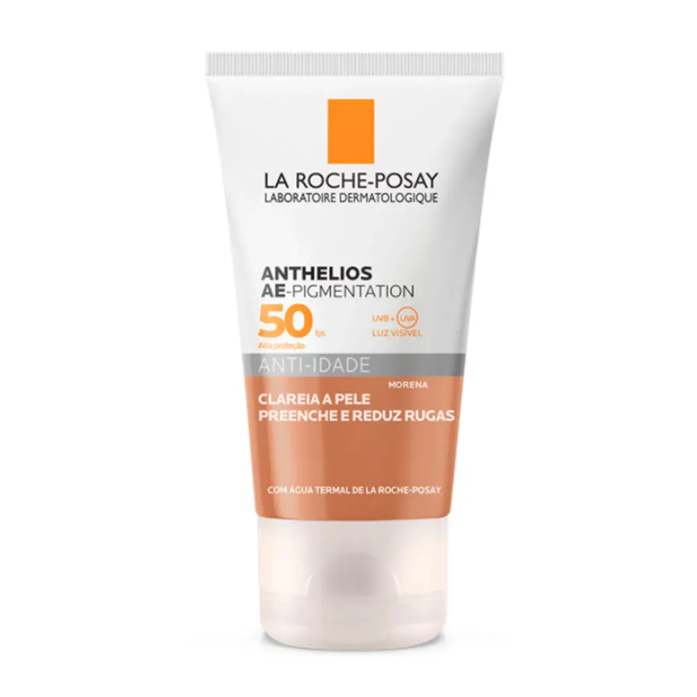 Protetor Solar Facial La Roche-Posay Anthelios AE-Pigmentation FPS 50 Cor Morena Com 40g