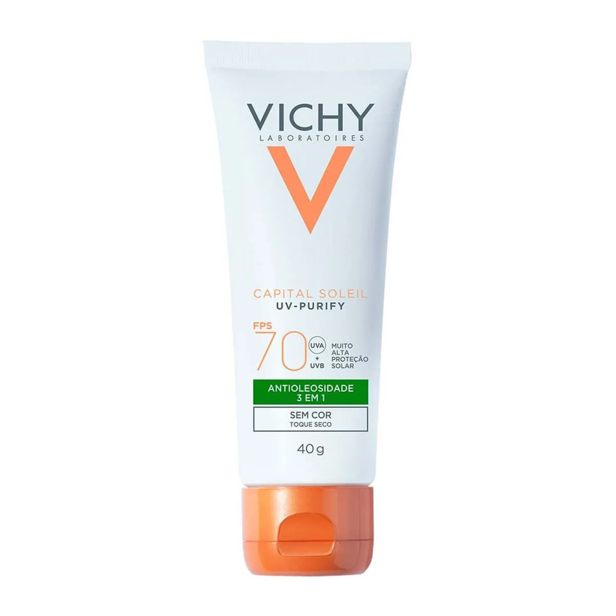 Protetor Solar Loreal Vichy Uv-purify Sem Cor Fps70 40g