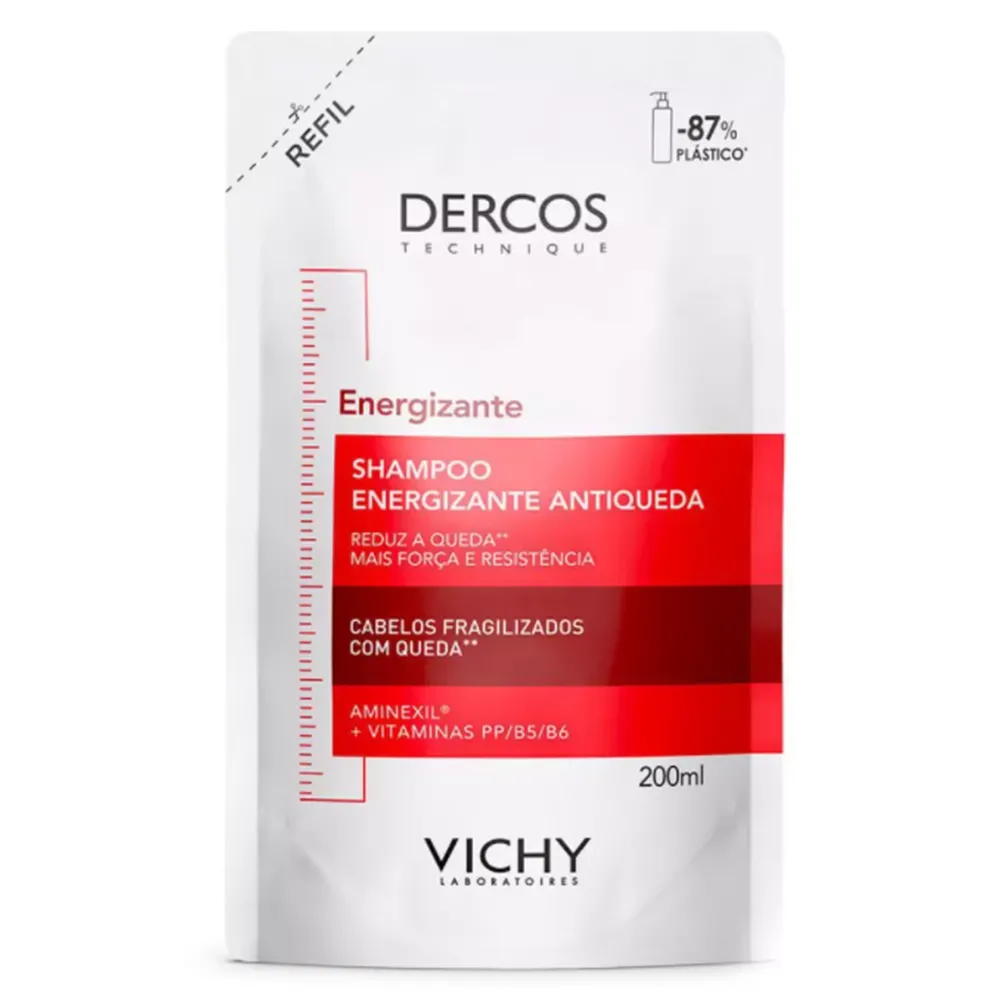 Refil Shampoo Vichy Dercos Energizante com 200ml