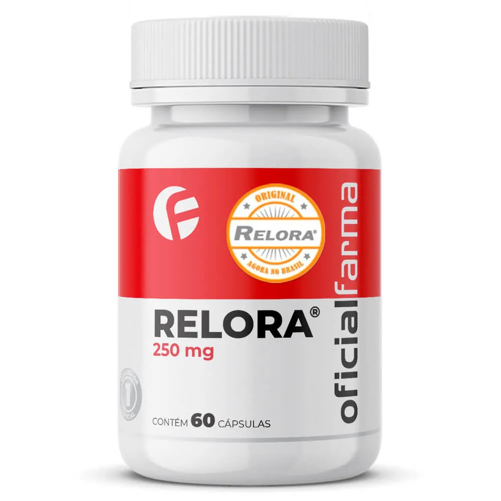 Relora ® 250Mg 60 Cápsulas - Com selo de autenticidade