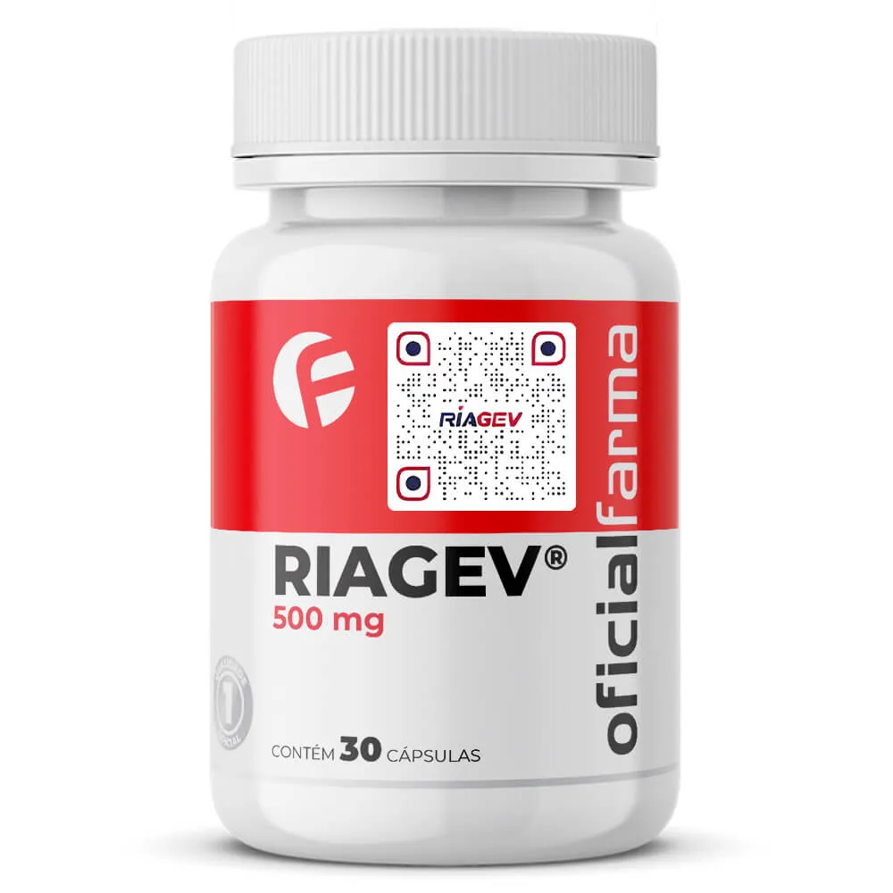 RiaGev® 500mg 30 Cápsulas