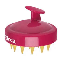 Escova de Cabelo Ricca - Massageadora de Couro Cabeludo Shampoo Brush - 1 Unidade