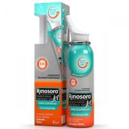 Rinosoro Jet 9mg/ml - Spray Nasal com 100ml