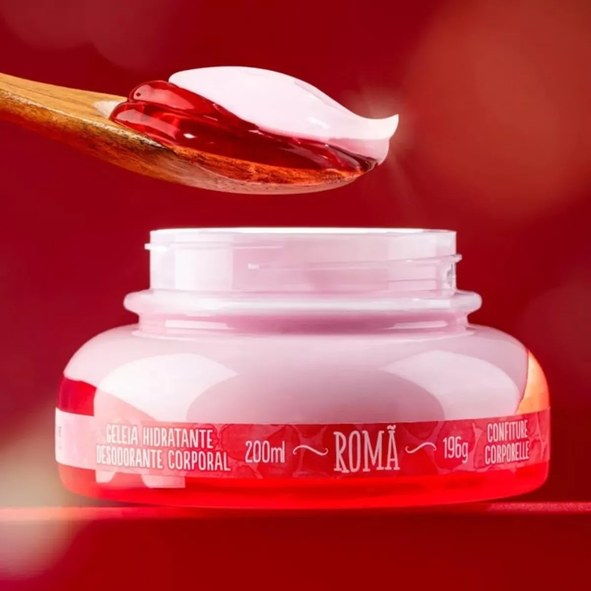 Geleia Hidratante Desodorante Corporal Romã 200ml