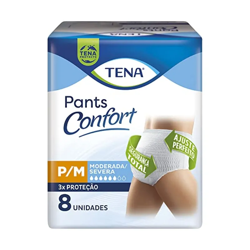 Roupa Íntima Tena Pants Ultra P/M 8 Unidades