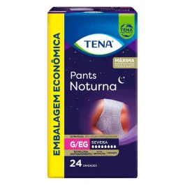 Roupa Íntima Descartável Tena Pants Noturna G/EG 24 Unidades
