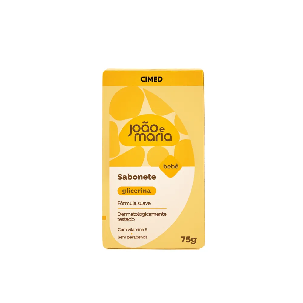 Sabonete Em Barra Glicerina Joao E Maria 75g
