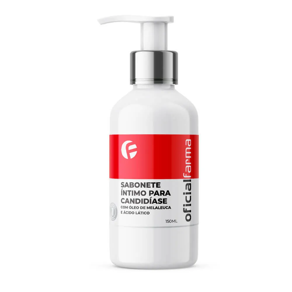 Sabonete Íntimo para Candidíase com Óleo de Melaleuca e Ácido Lático 150mL