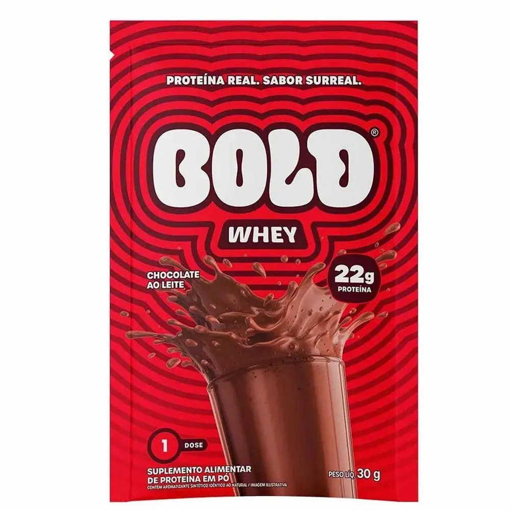 Sachê Bold Whey Chocolate Ao Leite 30g