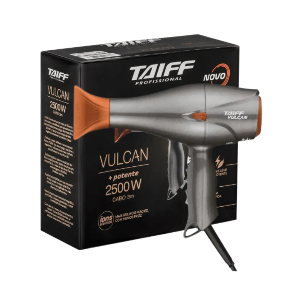 Secador Taiff Vulcan 2500W 127V