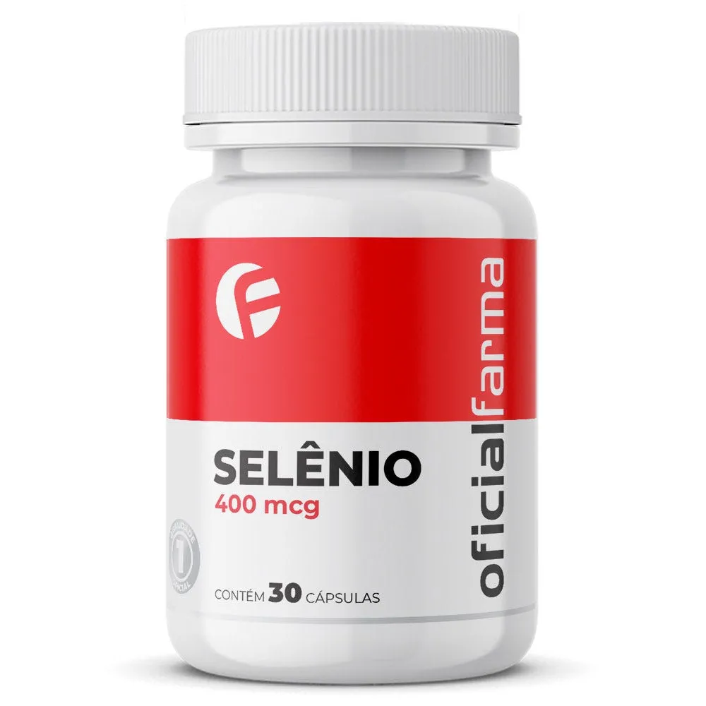 Selênio Quelado 400mcg 30 Cápsulas