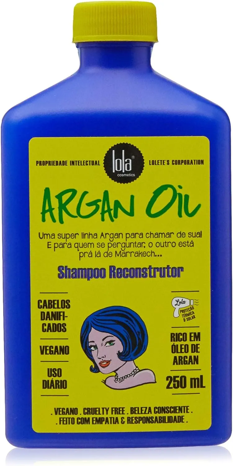 Shampoo Reconstrutor Lola Argan Oil 250ml