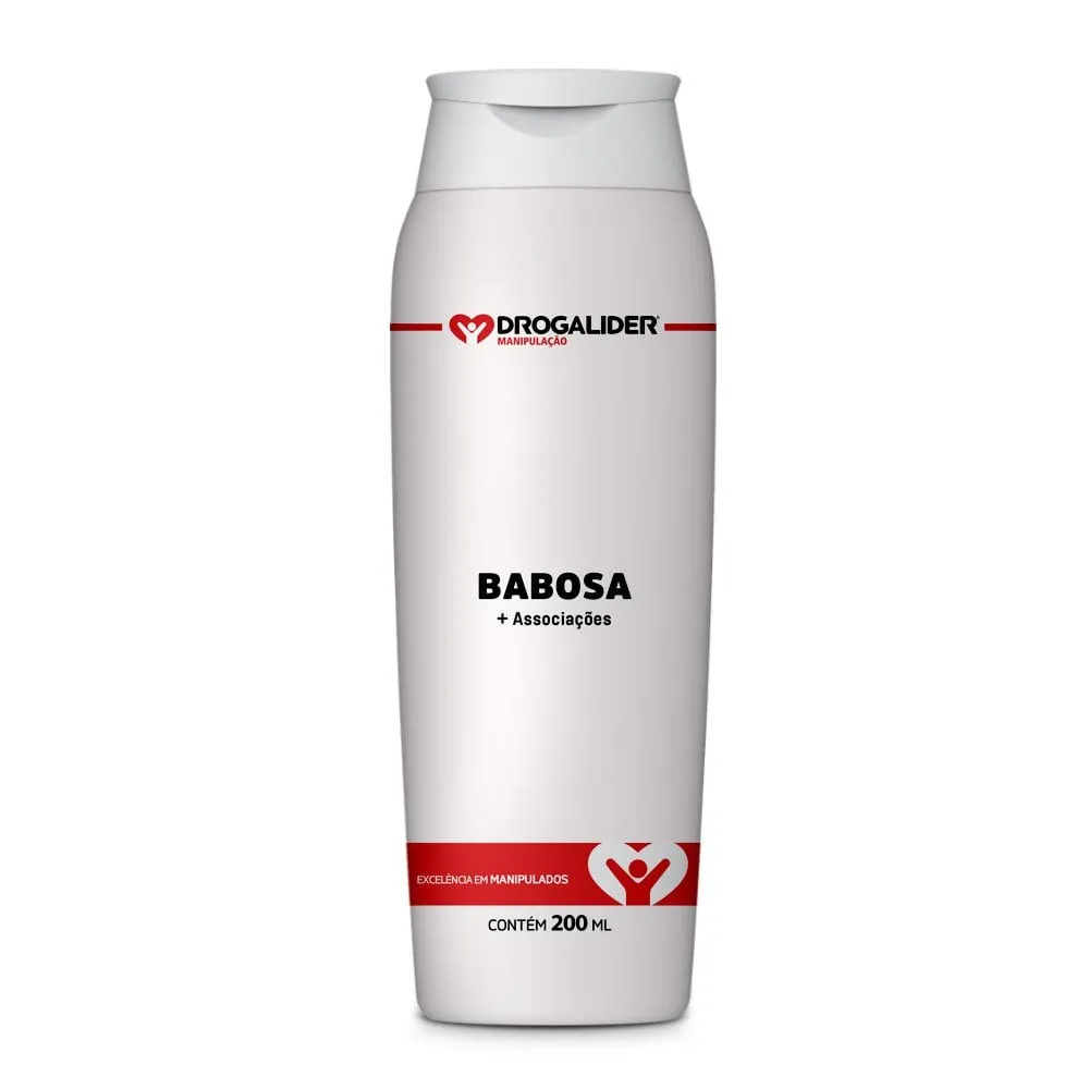 Shampoo com Babosa + Associações 200ml Hidratação e Regeneração dos Fios