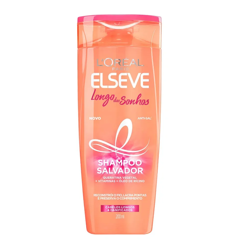 Shampoo Elseve Longo dos Sonhos 200ml
