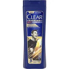 Shampoo Clear Men Anticaspa Limpeza Profunda 200ml