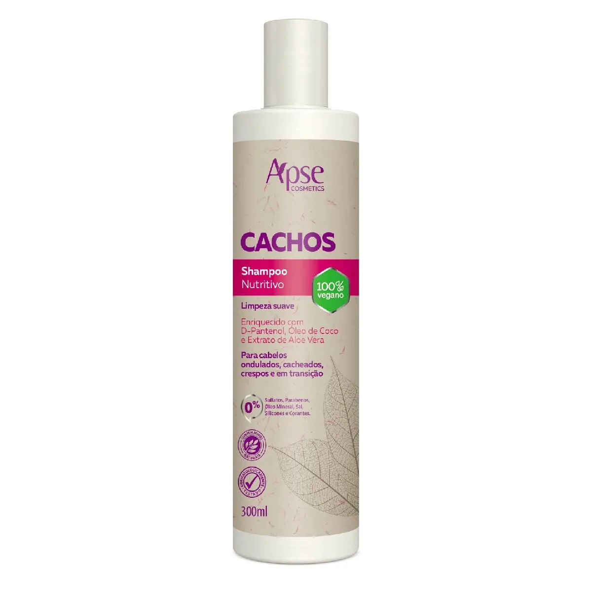 Shampoo Ápice Cosméticos Cachos Nutritivo 300ml