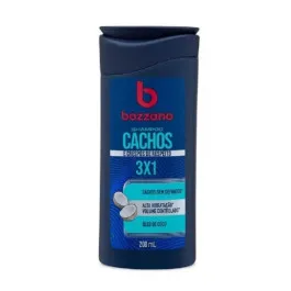 Shampoo Bozzano Cachos e Crespos 3x1 200ml