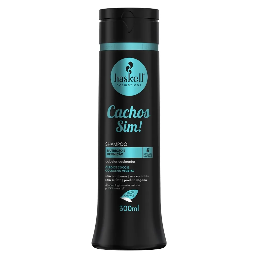 SHAMPOO CACHOS SIM 300ML HASKELL
