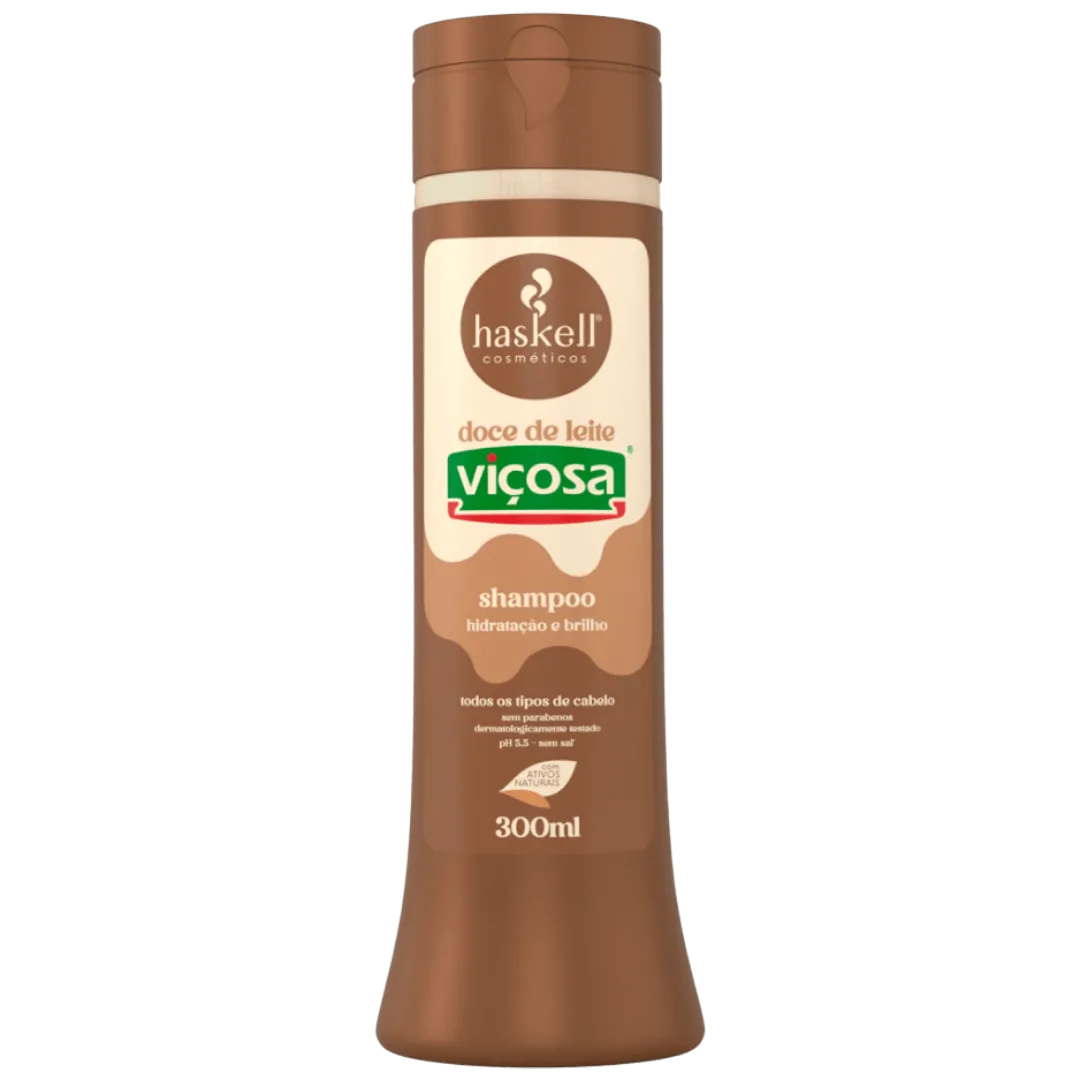 SHAMPOO DOCE DE LEITE VIÇOSA 300ML HASKELL
