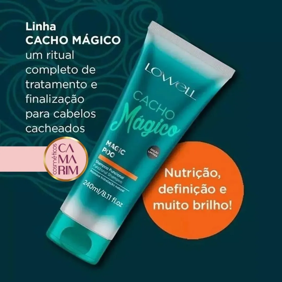 SHAMPOO FUNCIONAL CACHOS MAGICOS 240 ML