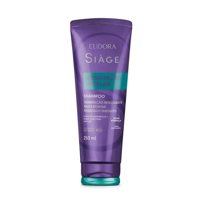 Shampoo Hidratação Micelar Eudora Siàge 250ml