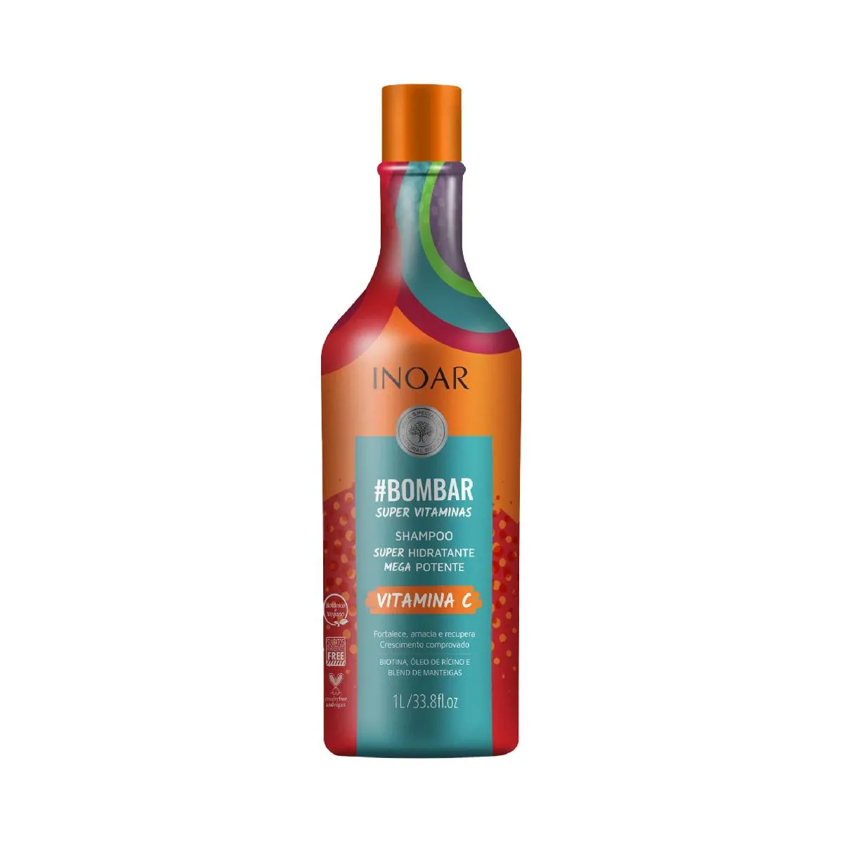 Shampoo Inoar Bombar Vitamina C 1L