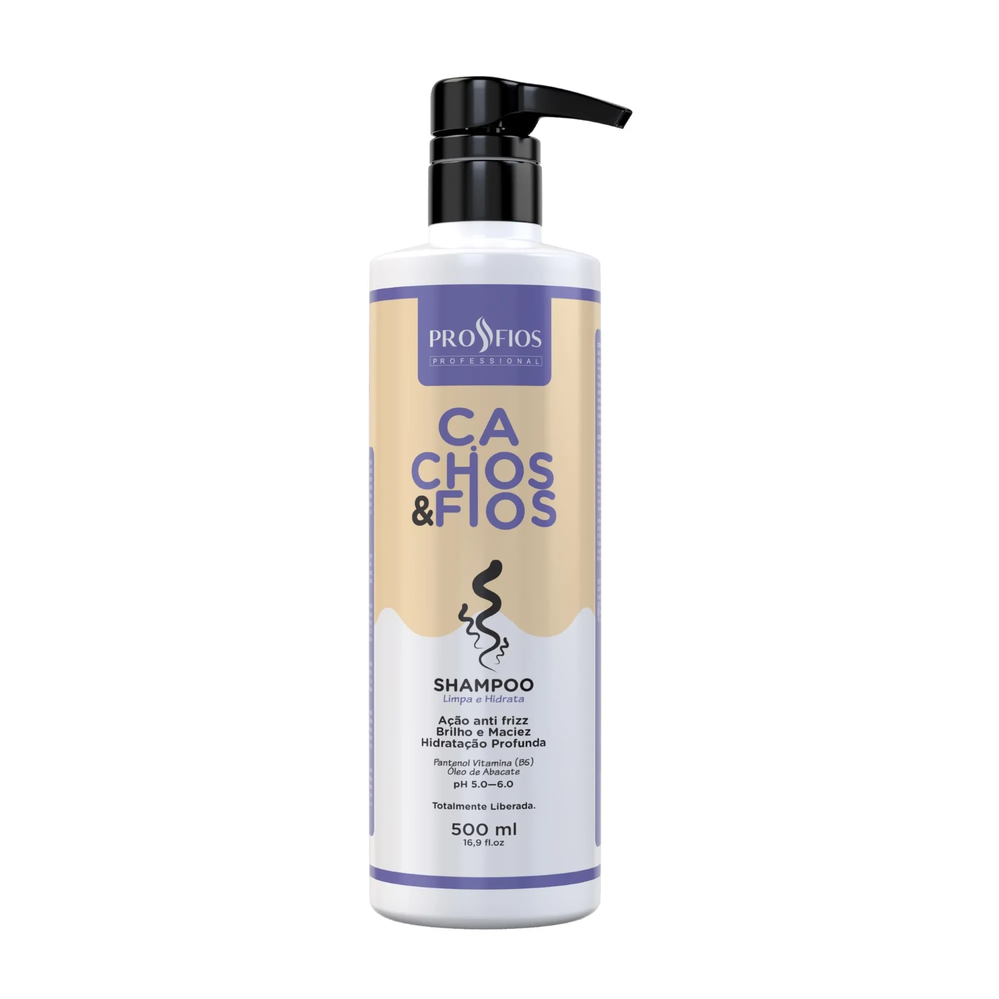Shampoo Profios Cachos & Fios 500ml