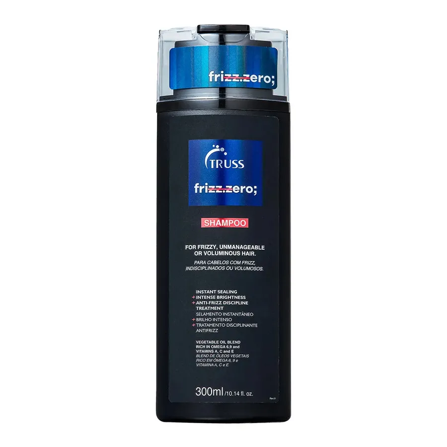 Shampoo Frizz Zero Truss 300ml Unika Cosmeticos - Unika Cosméticos