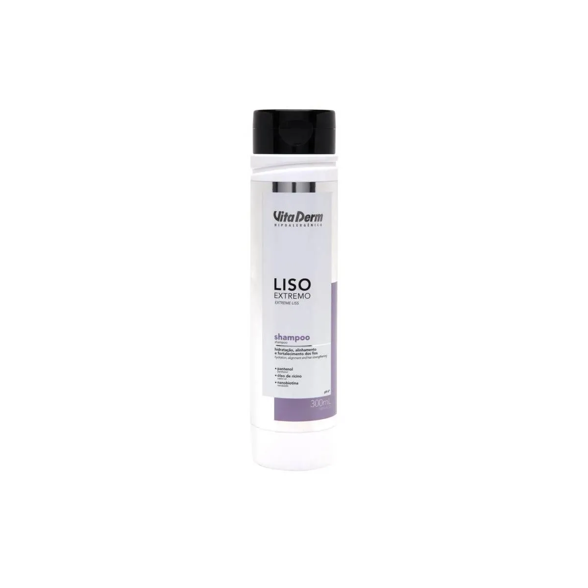Shampoo Vita Derm Liso Extremo 300ml