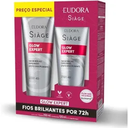 Kit Eudora - Siage Glow Expert - Shampoo 250ml + Condicionador 125ml