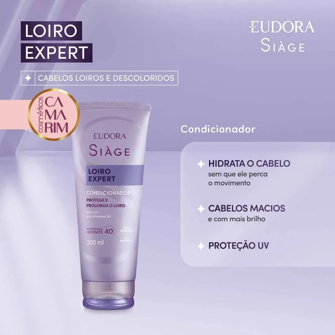 SIAGE CONDICIONADOR LOIRO EXPERT 200ML NOVO