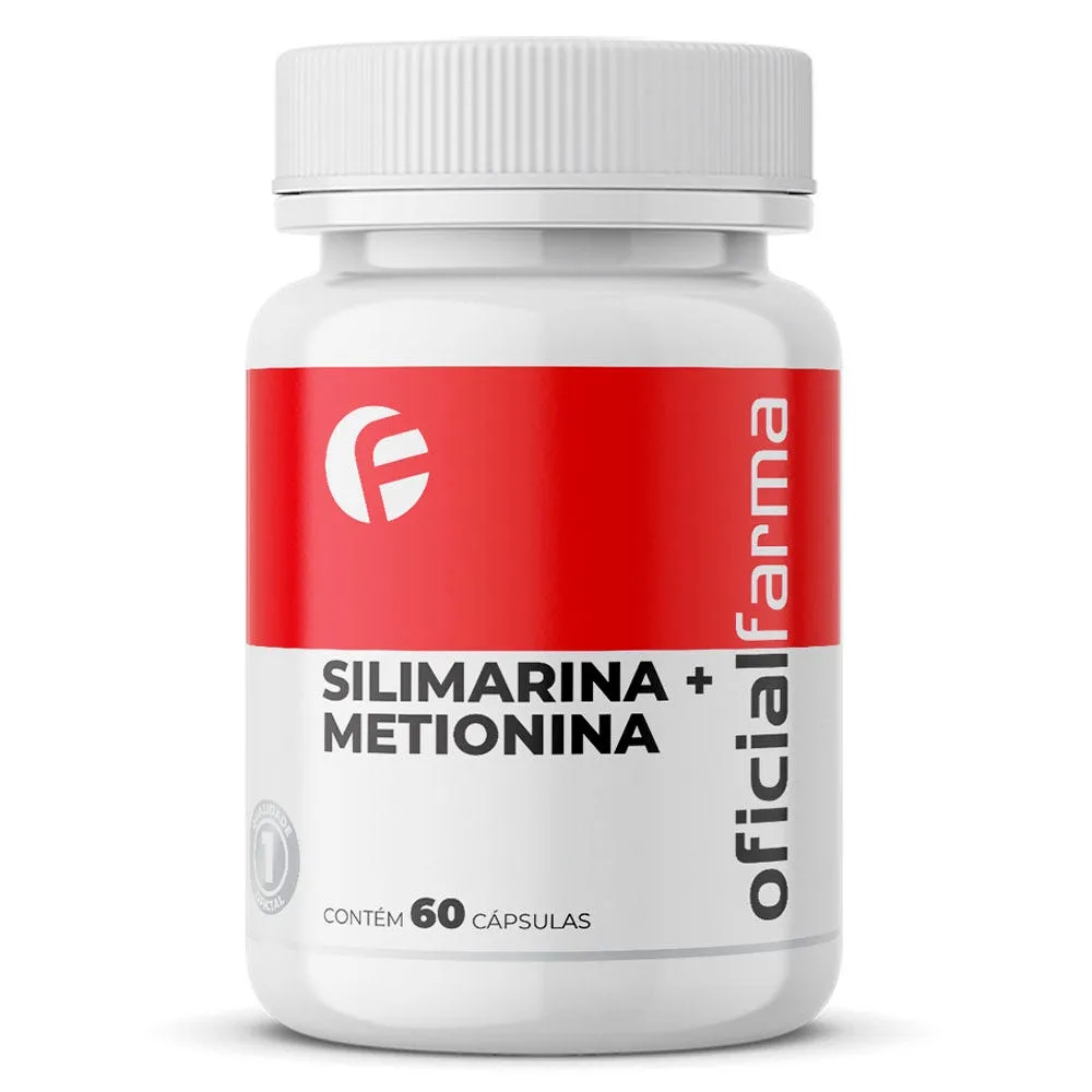 Silimarina + Metionina 60 Cápsulas