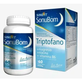 Sinevit SonuBom Triptofano 60 Cápsulas