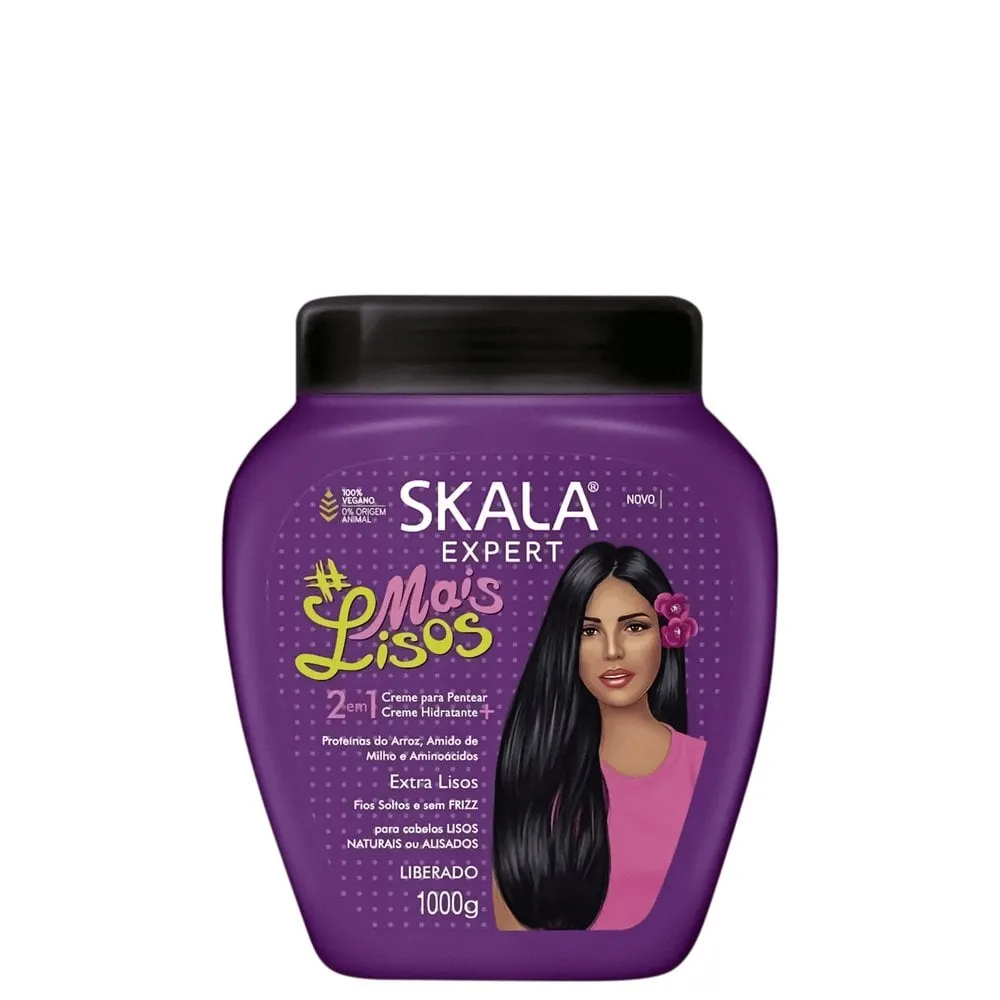SKALA Creme Tratamento Liso Desmaiado / Extra Lisos, 1Kg