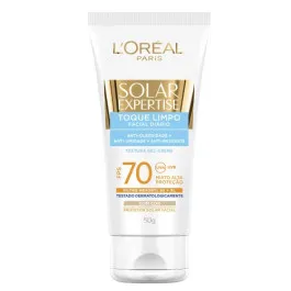 Protetor Solar Facial L'Oréal Paris Expertise Toque Limpo FPS70 50g