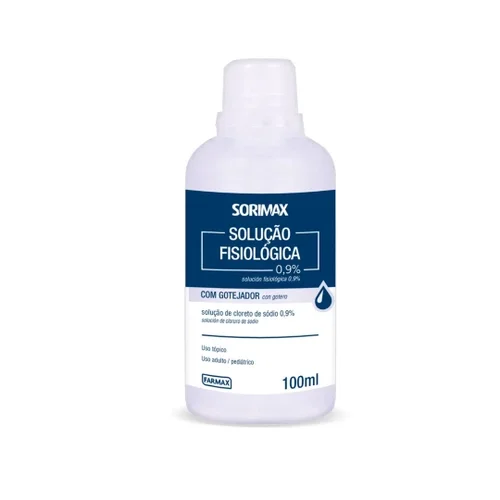 Solução Fisiológica Farmax Com Gotejador 100ml