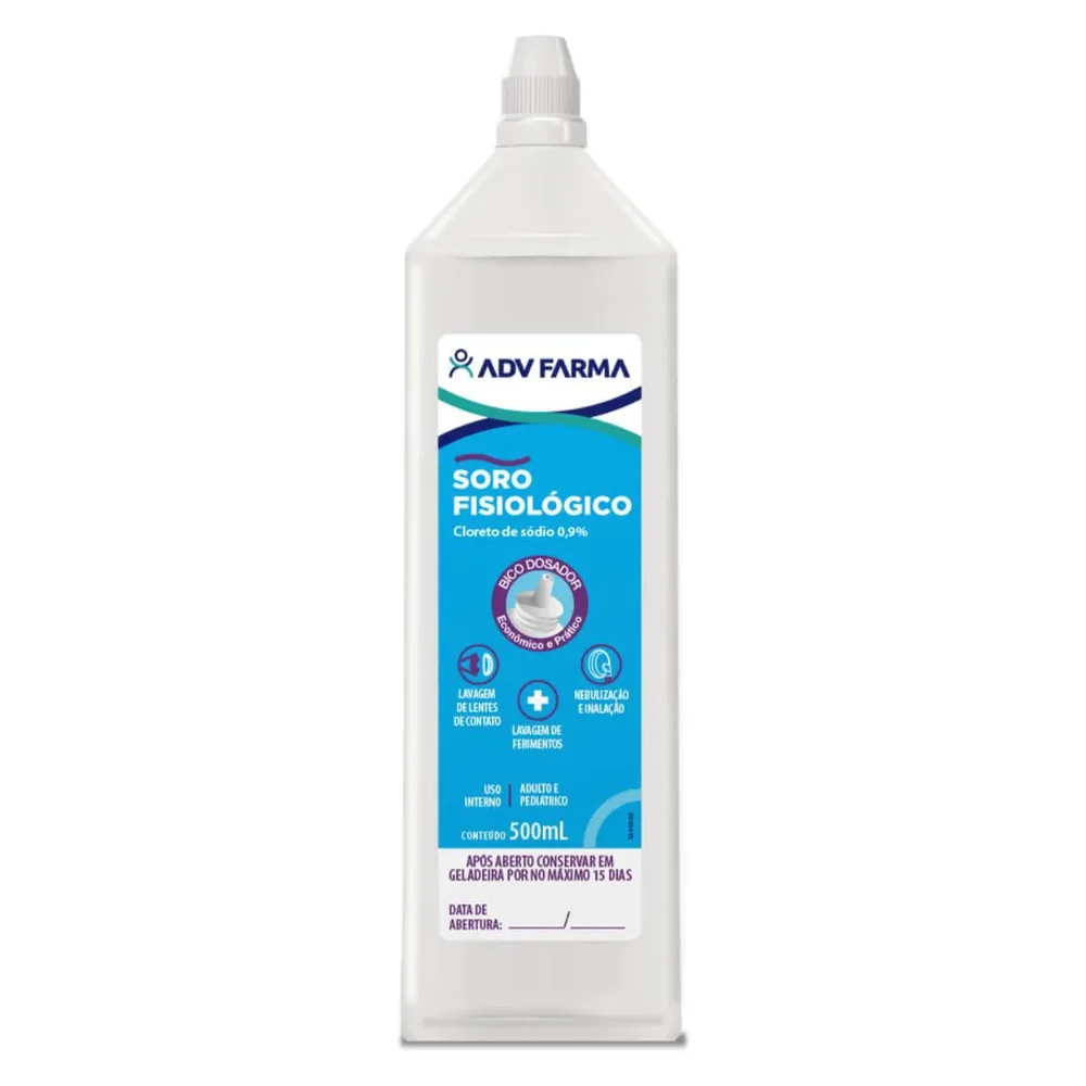Solução Fisiológica Sorimax 500ml