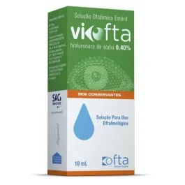 ViOfta 0,40% 10ml - Lubrificante Oftálmico - Legrand
